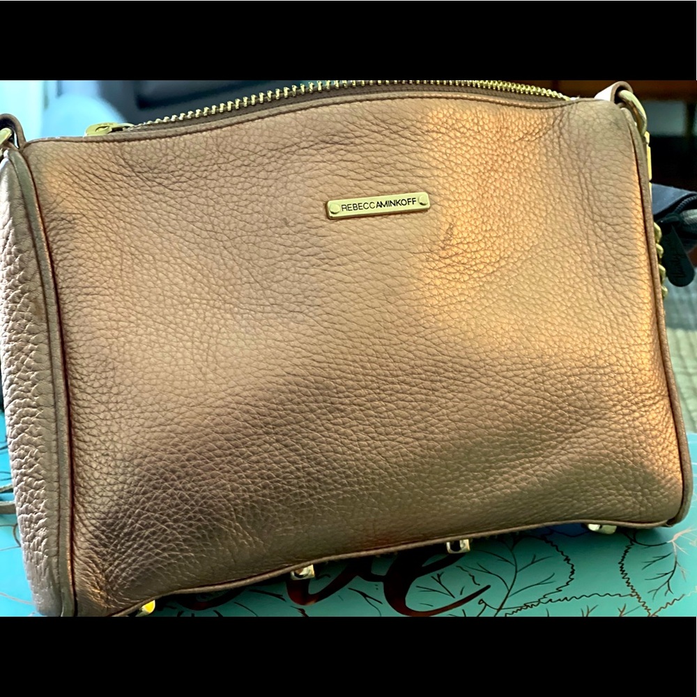 Rose Gold Rebecca Minkoff crossbody